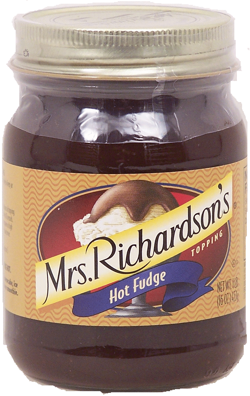 Mrs Richardson's  hot fudge topping Full-Size Picture